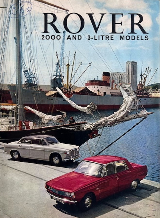1967 Rover Model range original sales brochure