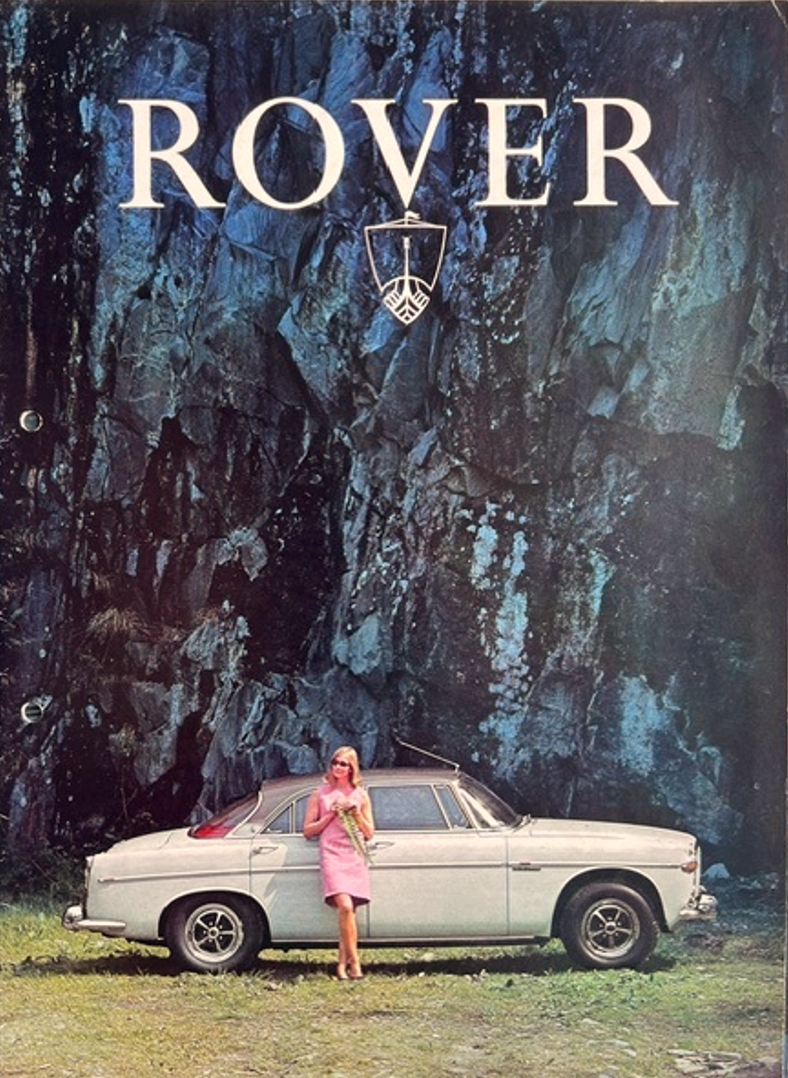 1968 Rover Model range original sales brochure