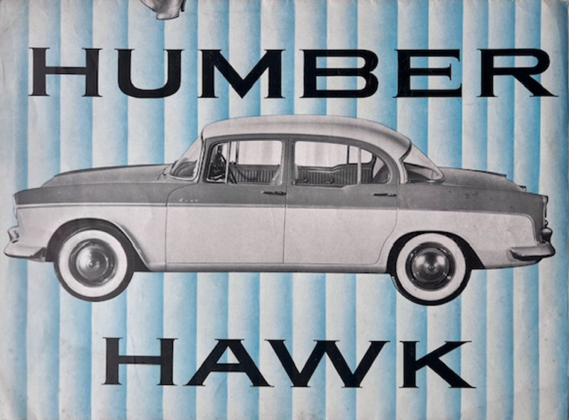 1957 Humber Hawk original sales brochure