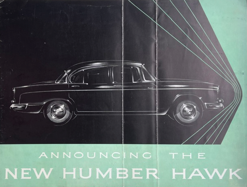 1957 Humber Hawk original sales brochure
