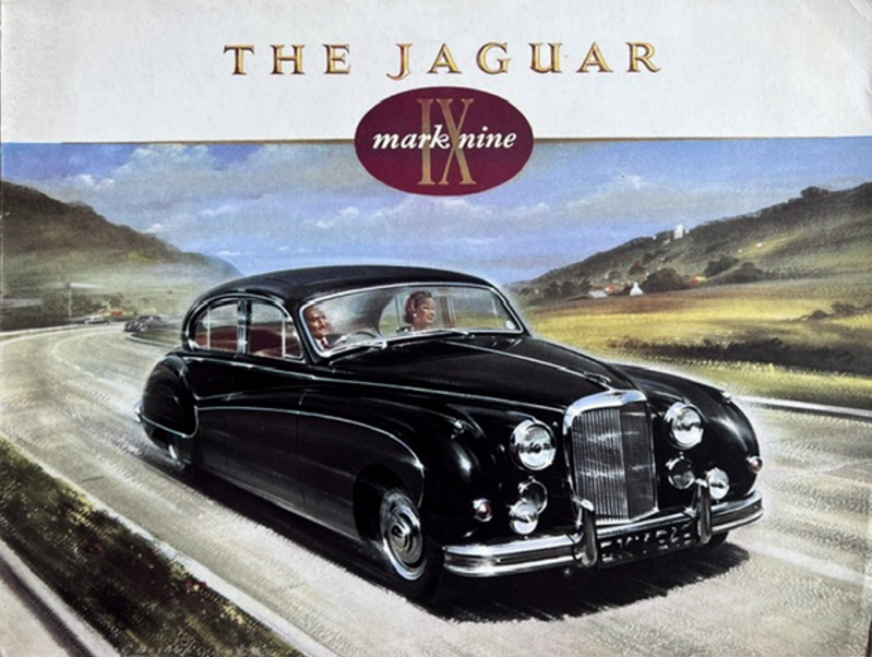 1958 Jaguar Mark IX original sales brochure