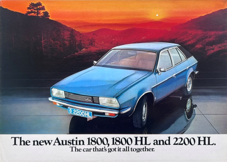 1975 Austin 1800, 2200 original sales brochure
