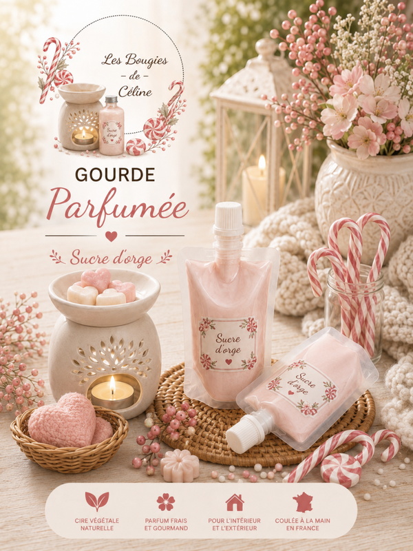 Gourde Parfumée Sucre d'orge