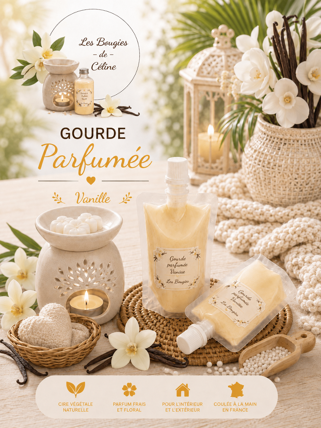 Gourde Parfumée Vanille