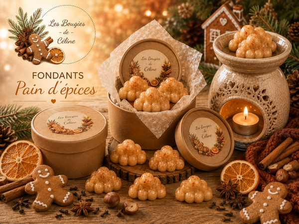 Boite Fondants Parfumés Pain d'épices