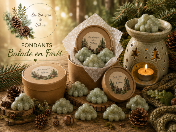 Boite de Fondants Parfumés Balade en Forêt