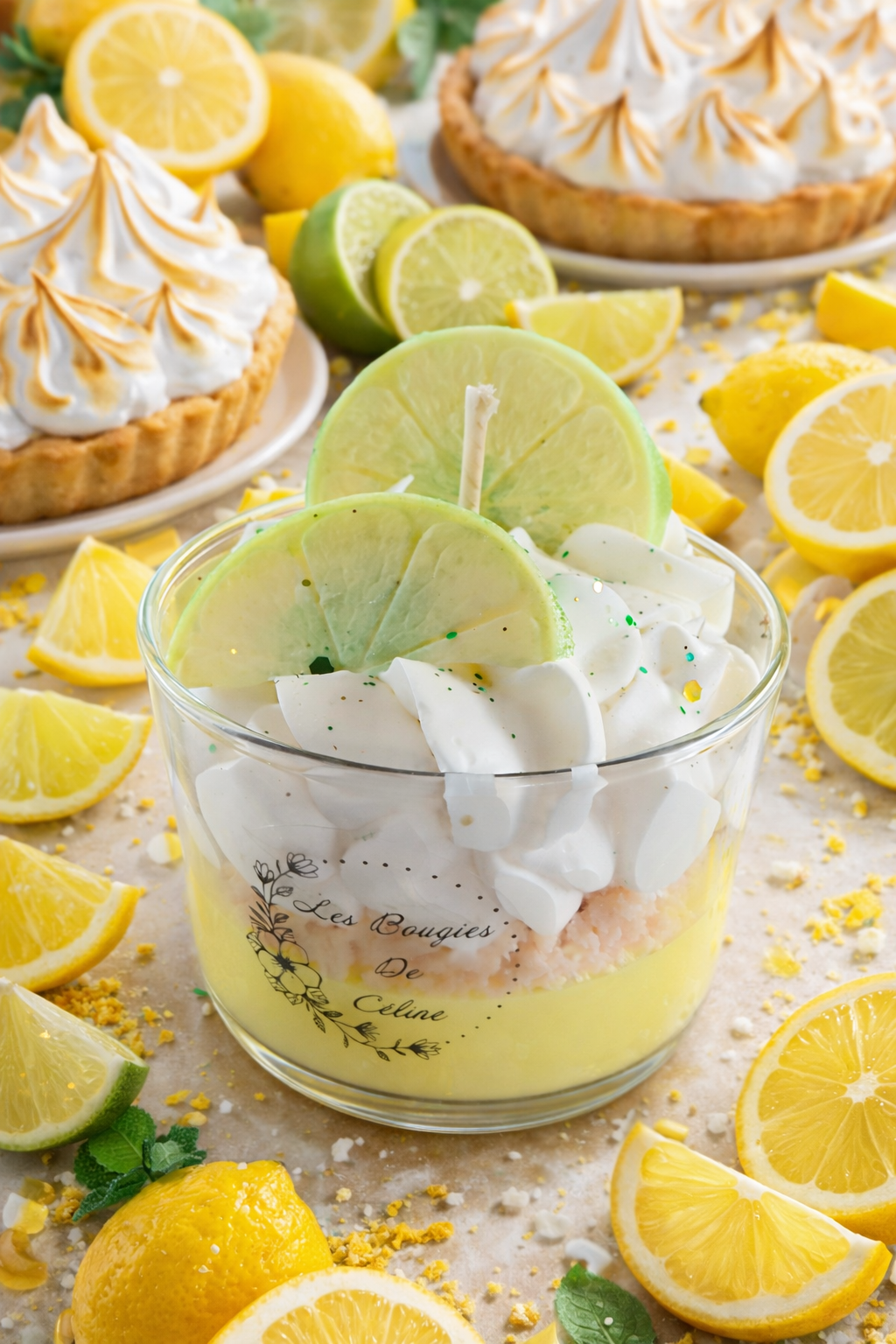 Bougie Gourmande Citron meringuée