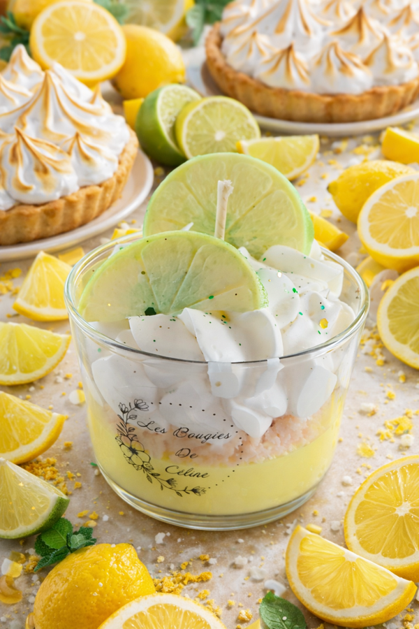 Bougie Gourmande Citron meringuée