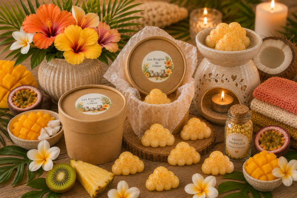 Boite de Fondants Parfumés Fruits Tropicaux