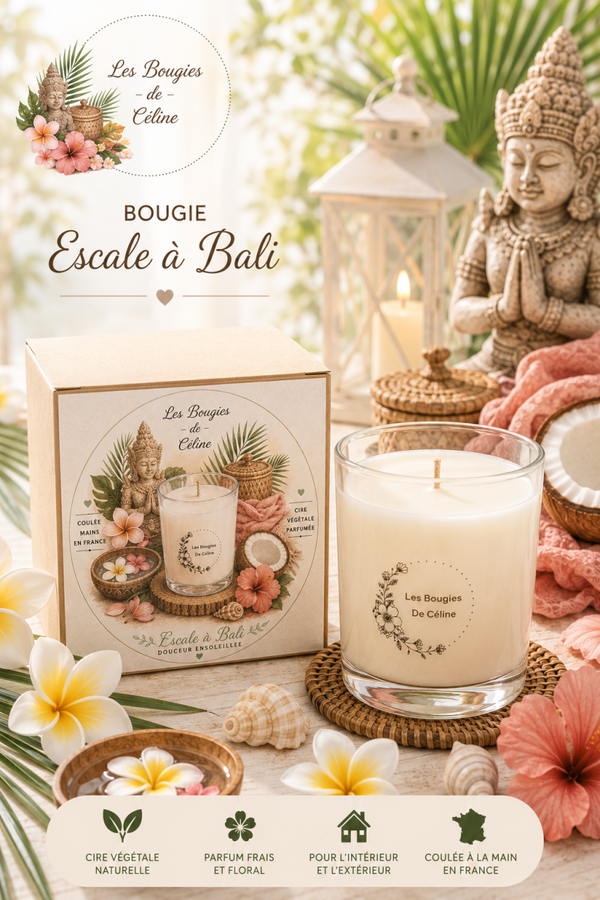 Bougie Escale à Bali