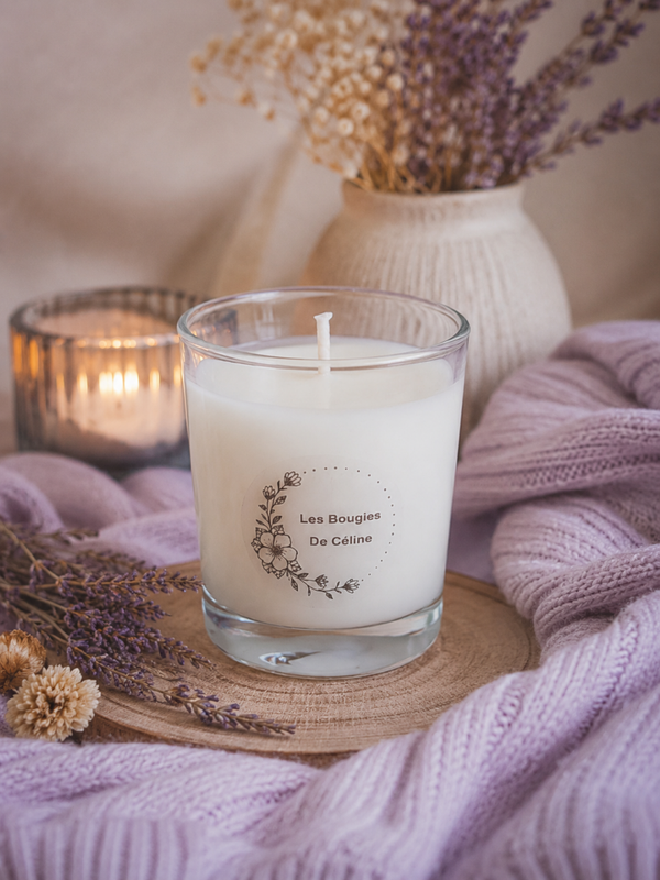 Bougie fleurs de Coton