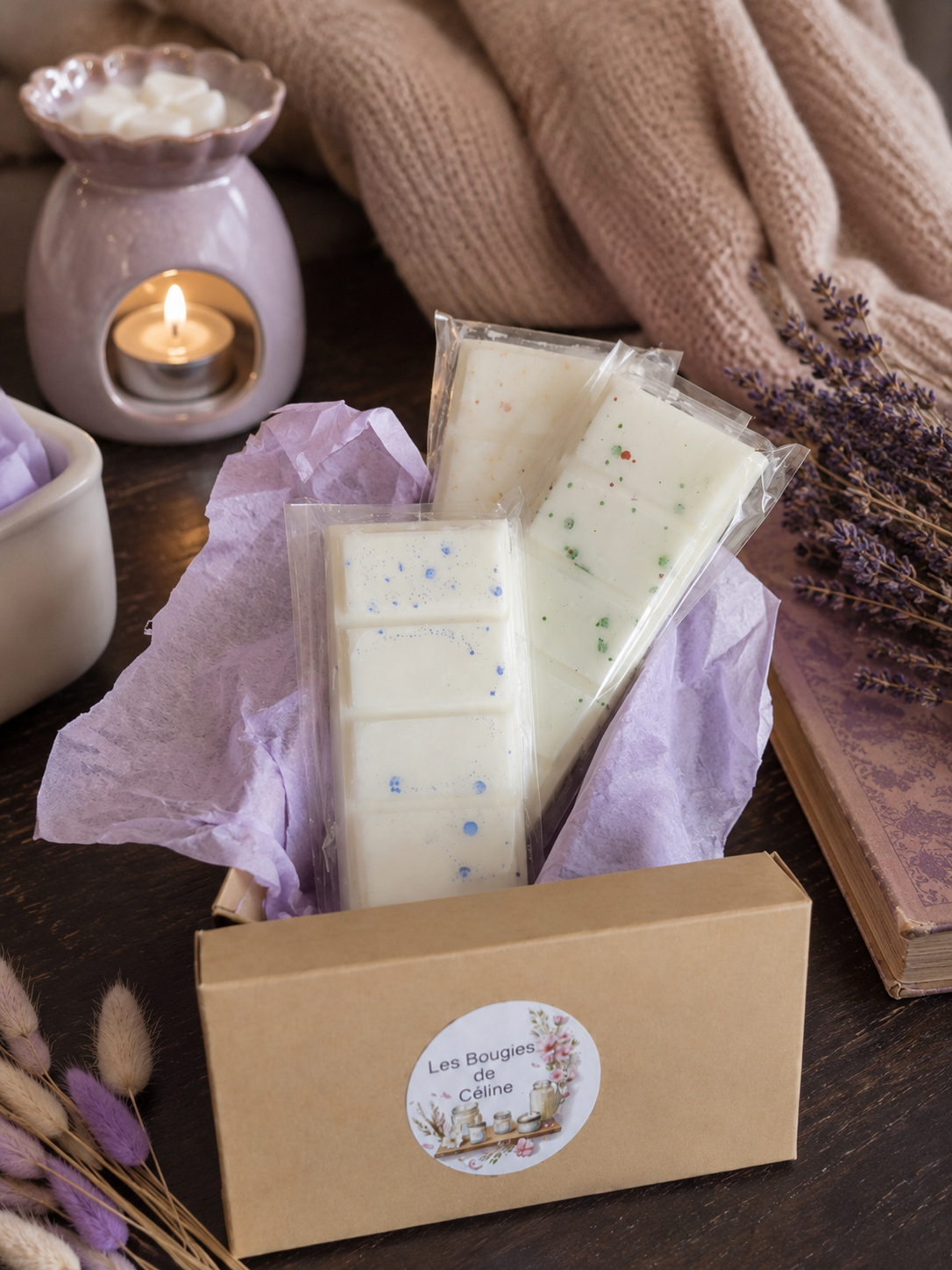 Coffret de 3 Tablettes Fondantes Parfumées "L'Originale"