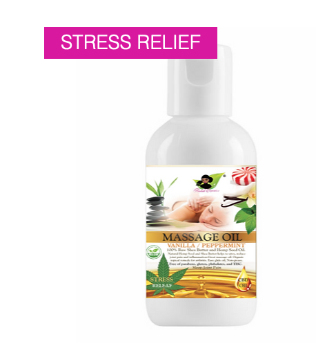 VANILLA / PEPPERMINT MASSAGE OIL