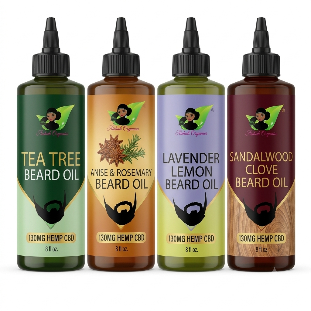 CBD Infused Scented BEARD OILS