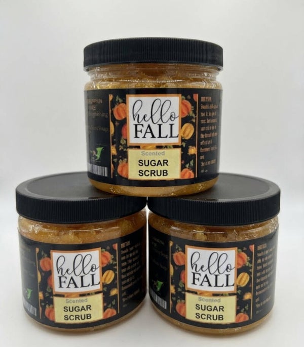Hello Fall PUMPKIN SPICE Sugar Scrub