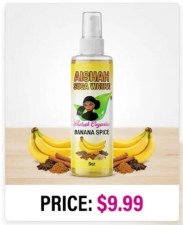 BANANA SPICE Suga Watah Body Spray