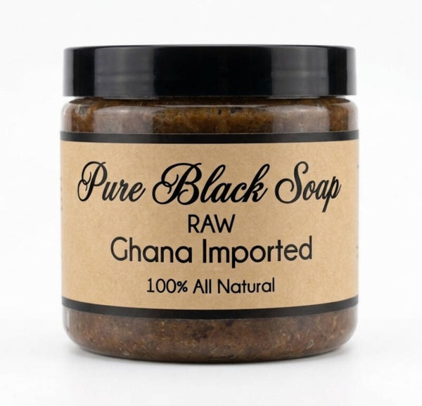 100% PURE BLACK SOAP