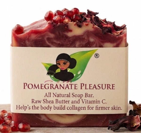 POMEGRANATE PLEASURE SOAP BAR