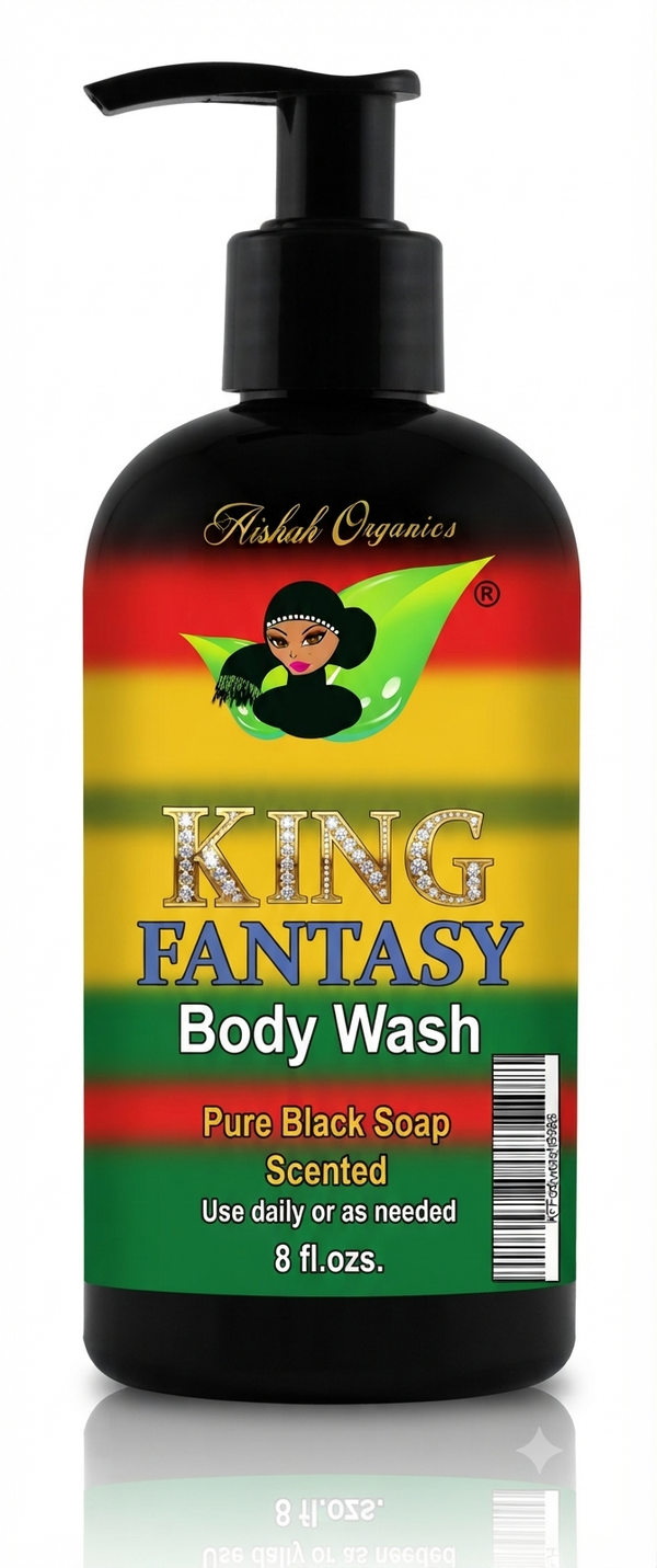 8 ozs. KING FANTASY BODY WASH