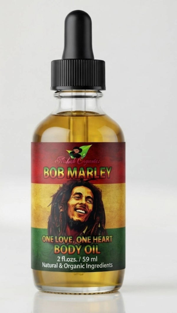 2 ozs. BOB MARLEY SCENTED BODY OIL