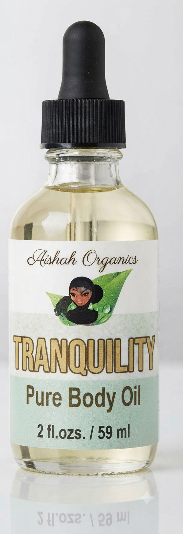 2 ozs.  TRANQUILITY Pure body oil