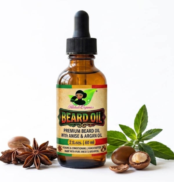 2ozs. HEALING STAR ANISE / ARGAN OIL BEARD OIL
