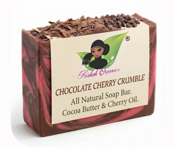 CHOCOLATE CHERRY CRUMBLE SOAP BAR