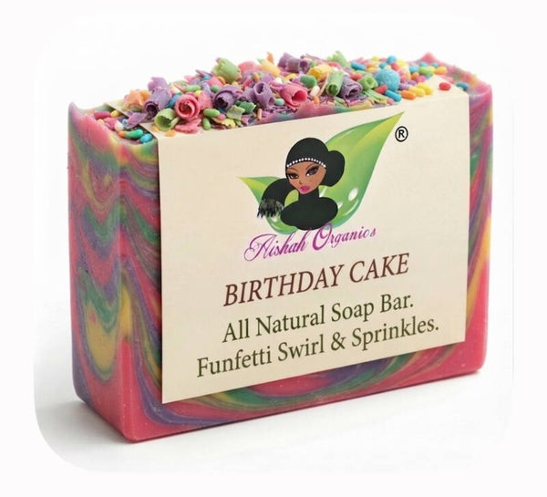 BIRTHDAY CAKE SOAP BAR