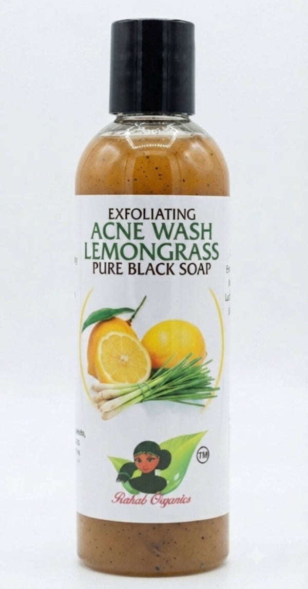 Lemongrass and Black Soap Facial / Body Wash