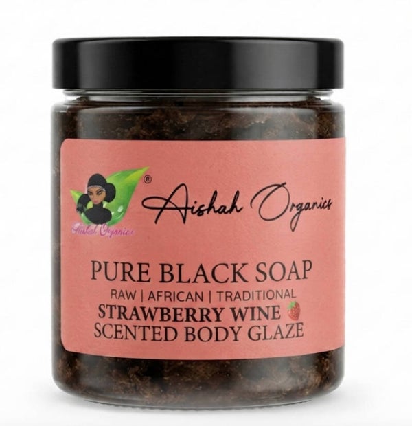 100% PURE BLACK SOAP-SCENTED STRAWBERRY WINE