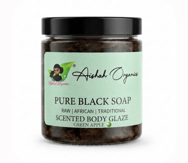100 % PURE BLACK SOAP-SCENTED GREEN APPLE