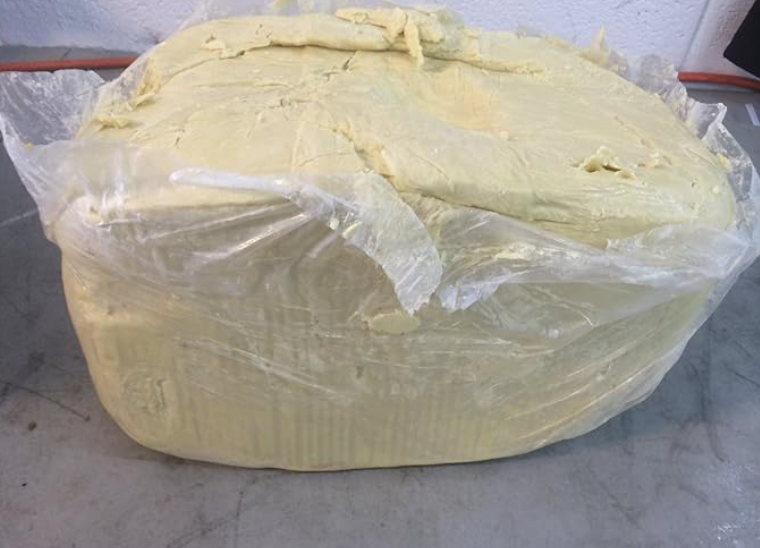 100% Pure Unrefined Raw SHEA BUTTER - from the nut of the African Ghana Shea Tree (25 Pounds)