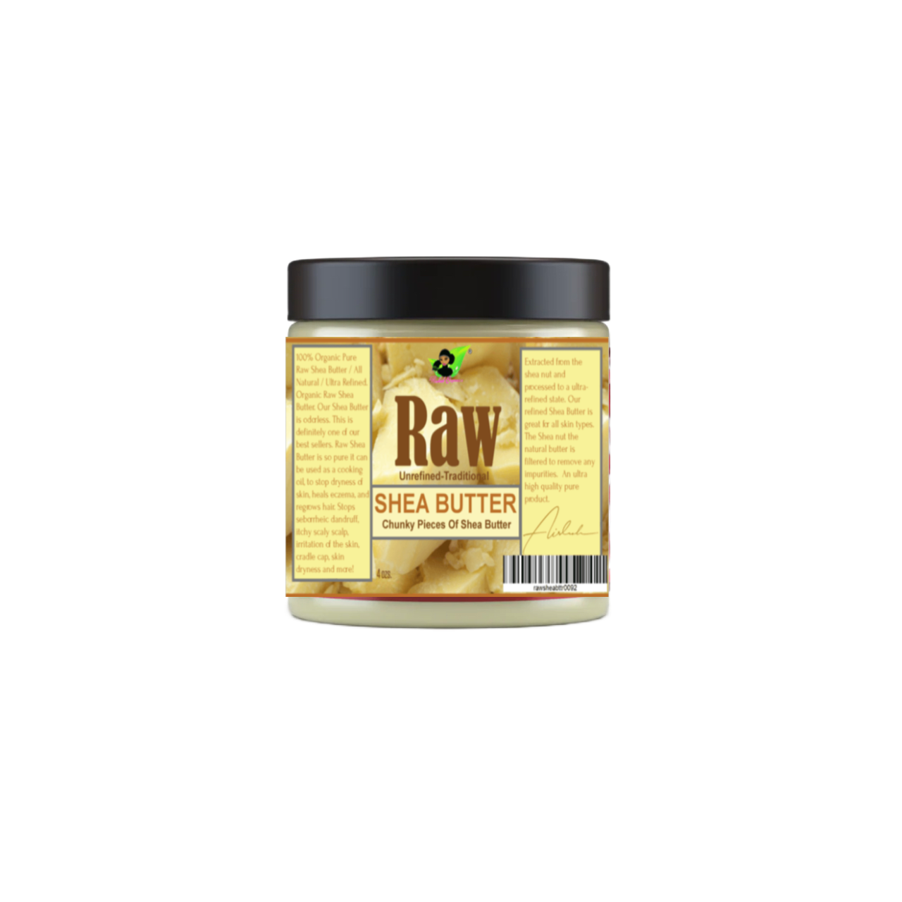 Raw Shea Butter 8 ozs.