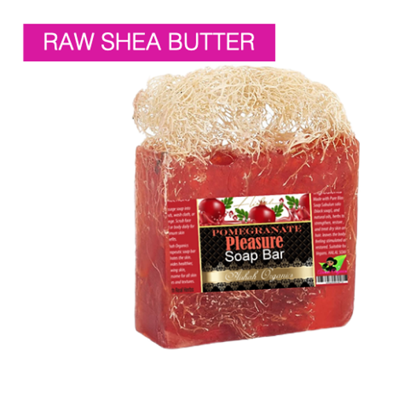 POMEGRANATE PLEASURE SOAP BAR