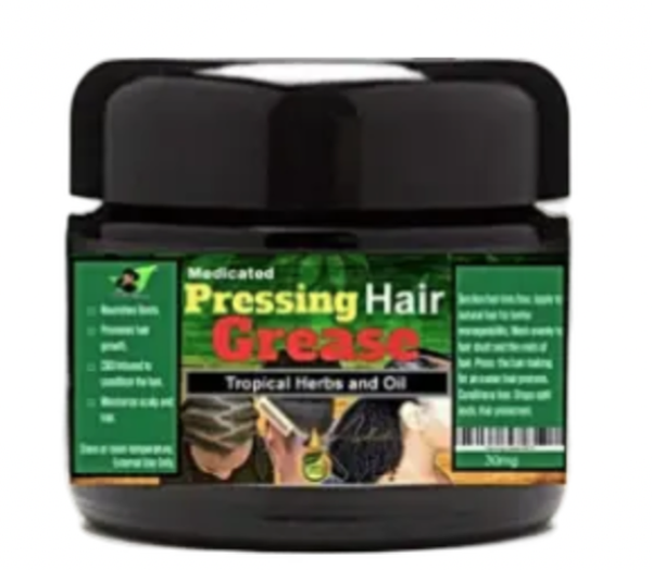 RAW SHEA BUTTER Pressing Hair Grease for natural hairstyles