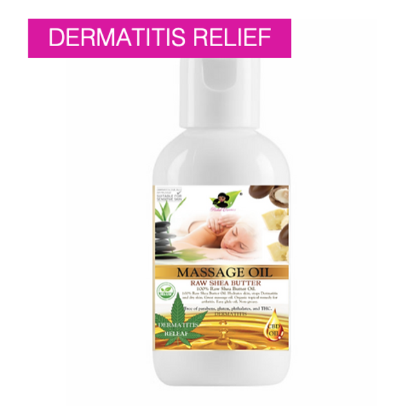 ORIGINAL RAW SHEA BUTTER MASSAGE OIL