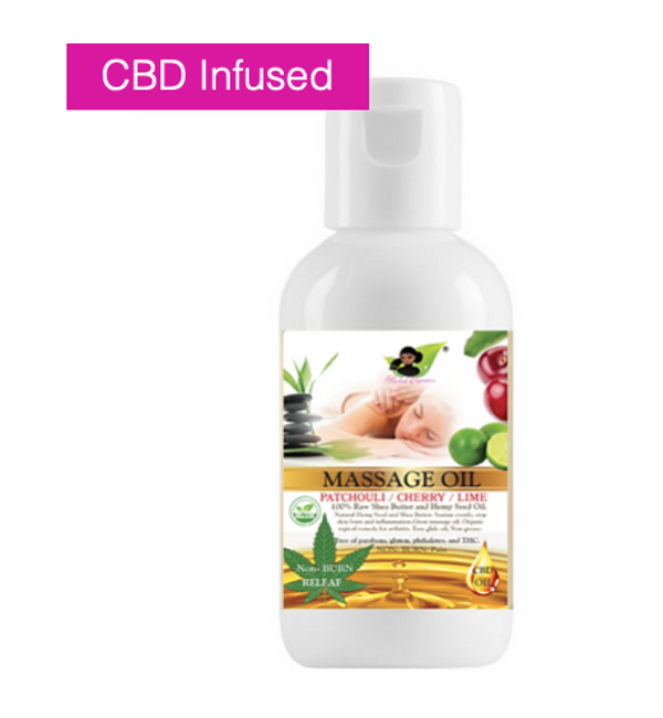 PATCHOULI CHERRY LIME MASSAGE OIL