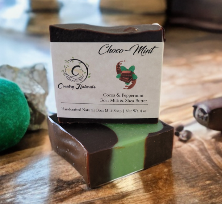 Choco - Mint - Goat Milk Soap