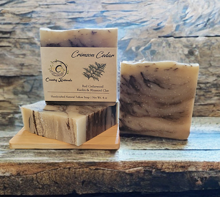 Crimson Cedar - Tallow Soap