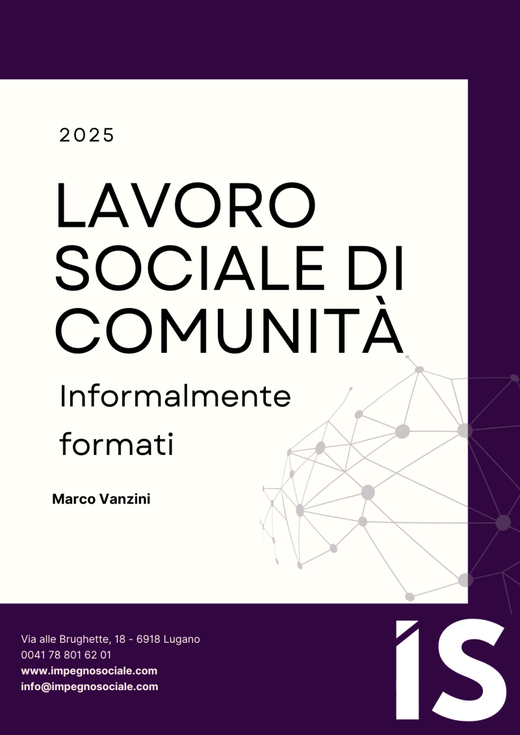 Copertina del manuale Lavoro sociale di comunità