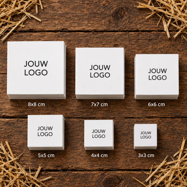 Je eigen logo stickers