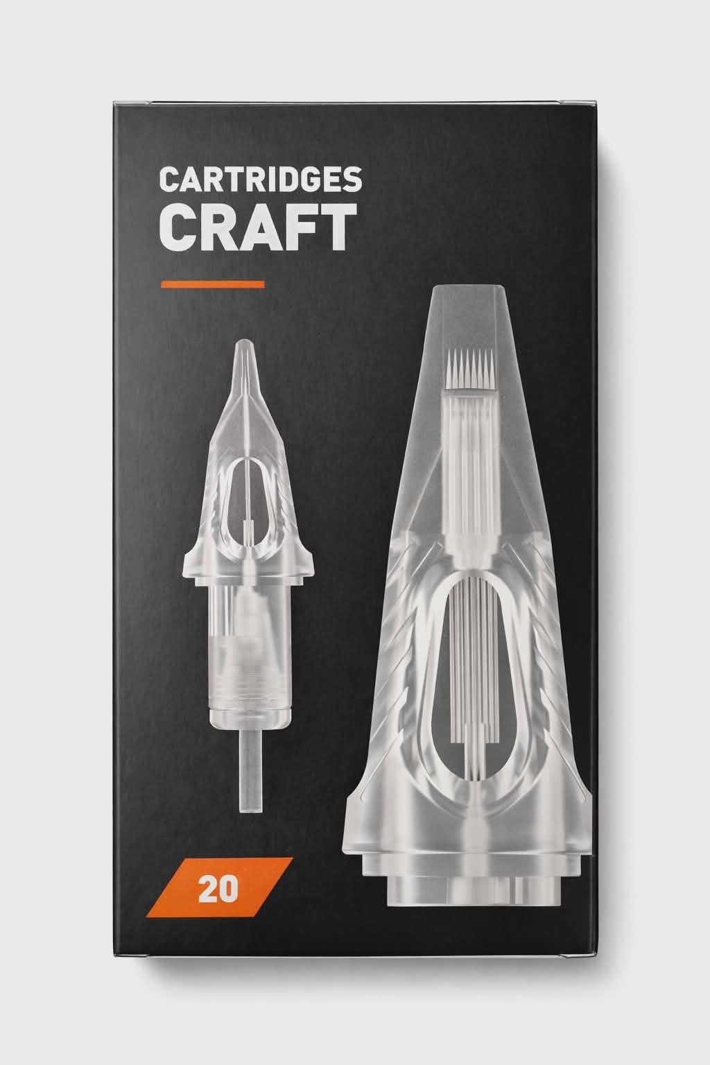 Cartouches d'aiguilles Craft - Tailles au choix - Boîte de 20