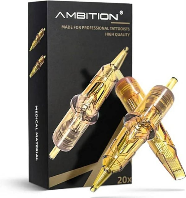 Cartouches d'aiguilles AMBITION - tailles au choix