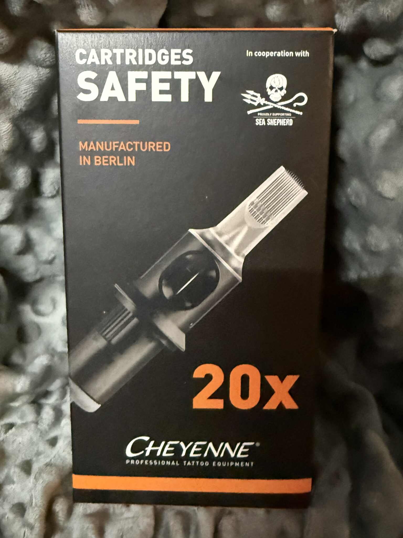 Cartouches d'aiguilles Safety - Tailles au choix