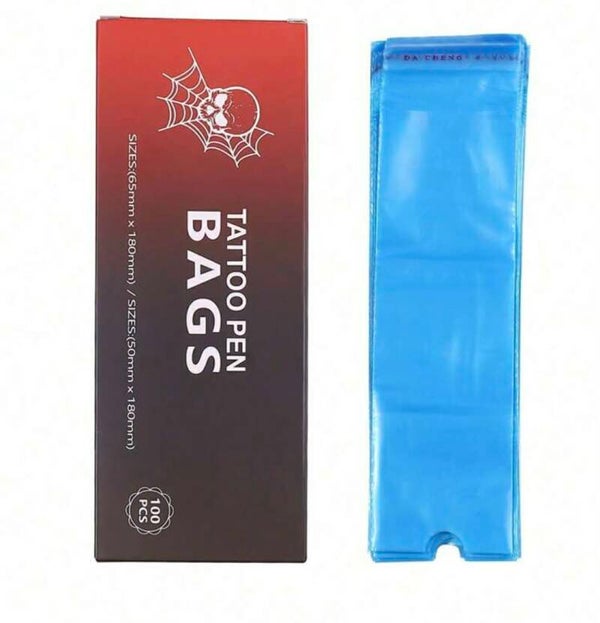 Housses de Protection Jetables pour Machines Pen BAGS Tattoo - 100pcs