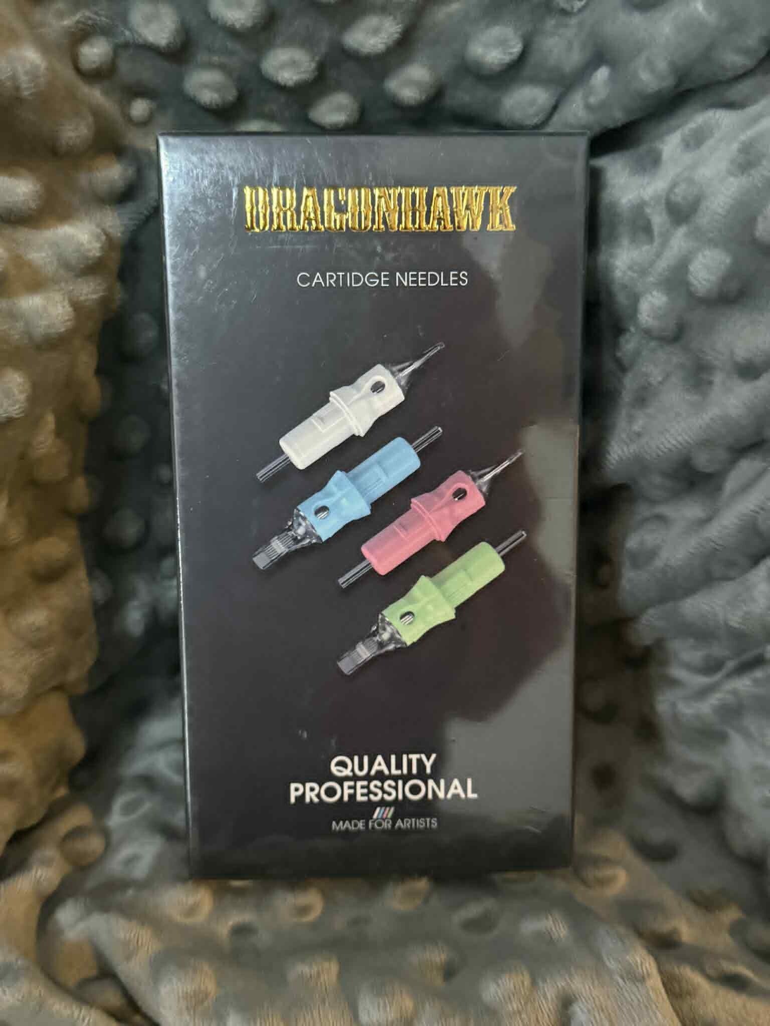 Cartouches d'aiguilles DRAGONHAWK - Tailles au choix