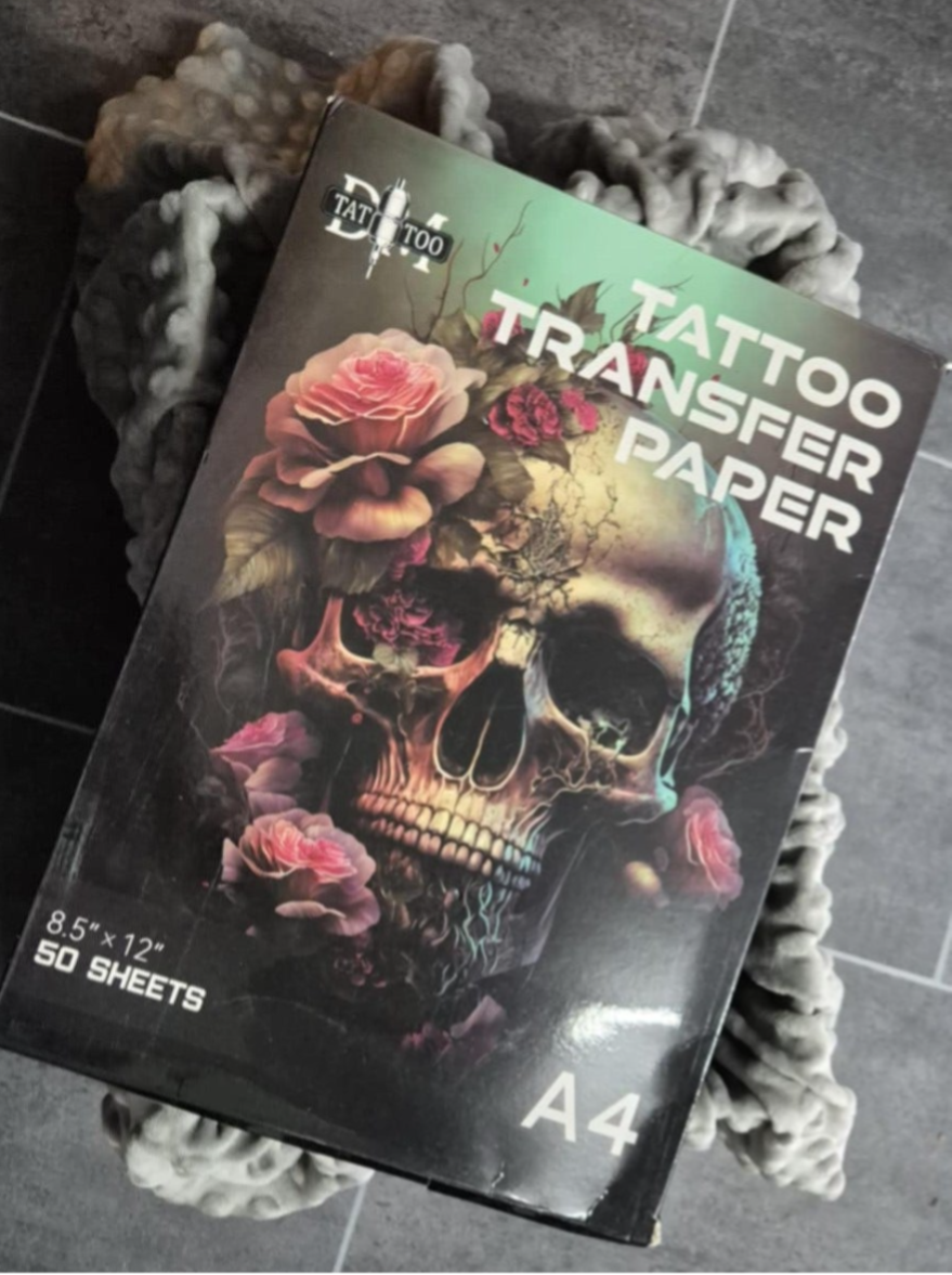 Papier de Transfert DM Tatouage - A4 (50 feuilles)