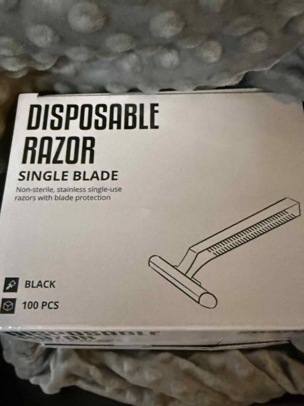 Rasoirs Jetables - Lame Simple (100pcs)