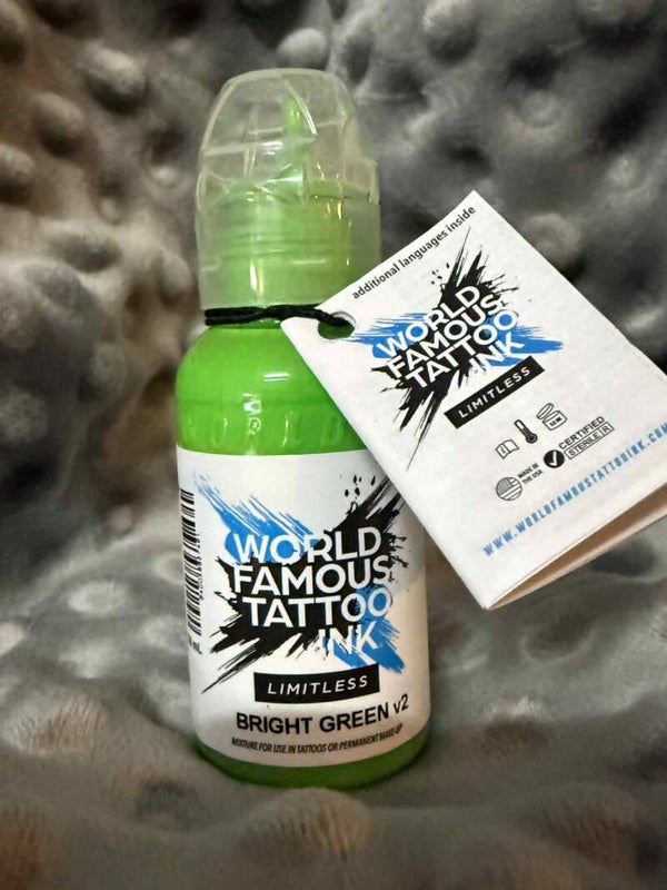 world famous BRIGHT GREEN V2