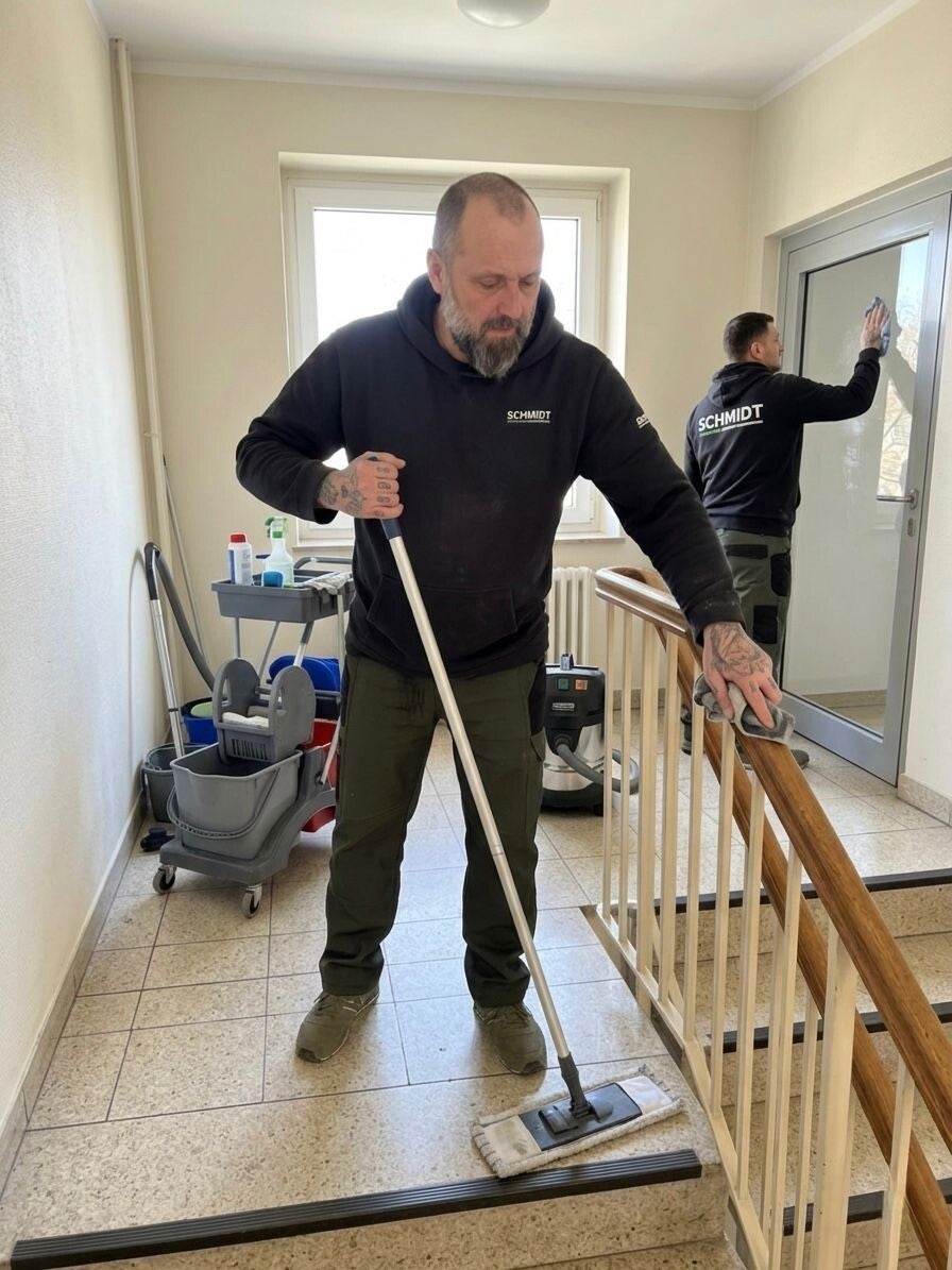 Treppenhausreinigung und Objektbetreuung